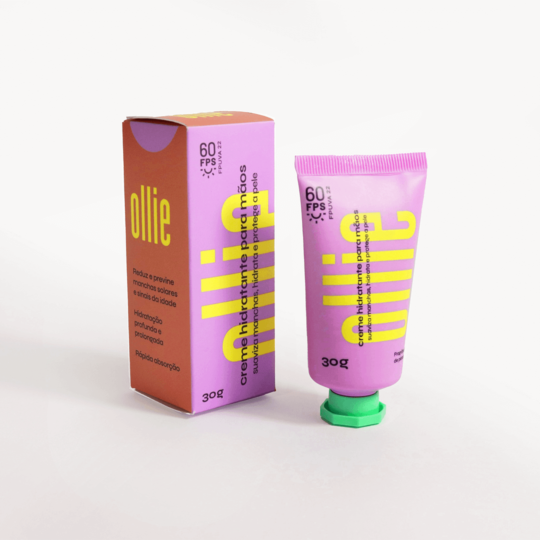 Creme Hidratante para Mãos FPS 60 FPUVA 22 O creme para as mãos com FPS 60 e FPUVA 22 protege, hidrata e previne manchas e sinais da idade, sendo sua nova mania para cuidados diários!
