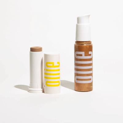 Kit Loucos por Festa Kit perfeito para quem ama brilho e pele linda! Protetor Solar com Cor FPS 95 e FPUVA 40, e nosso querido Glow Corporal FPS 40.