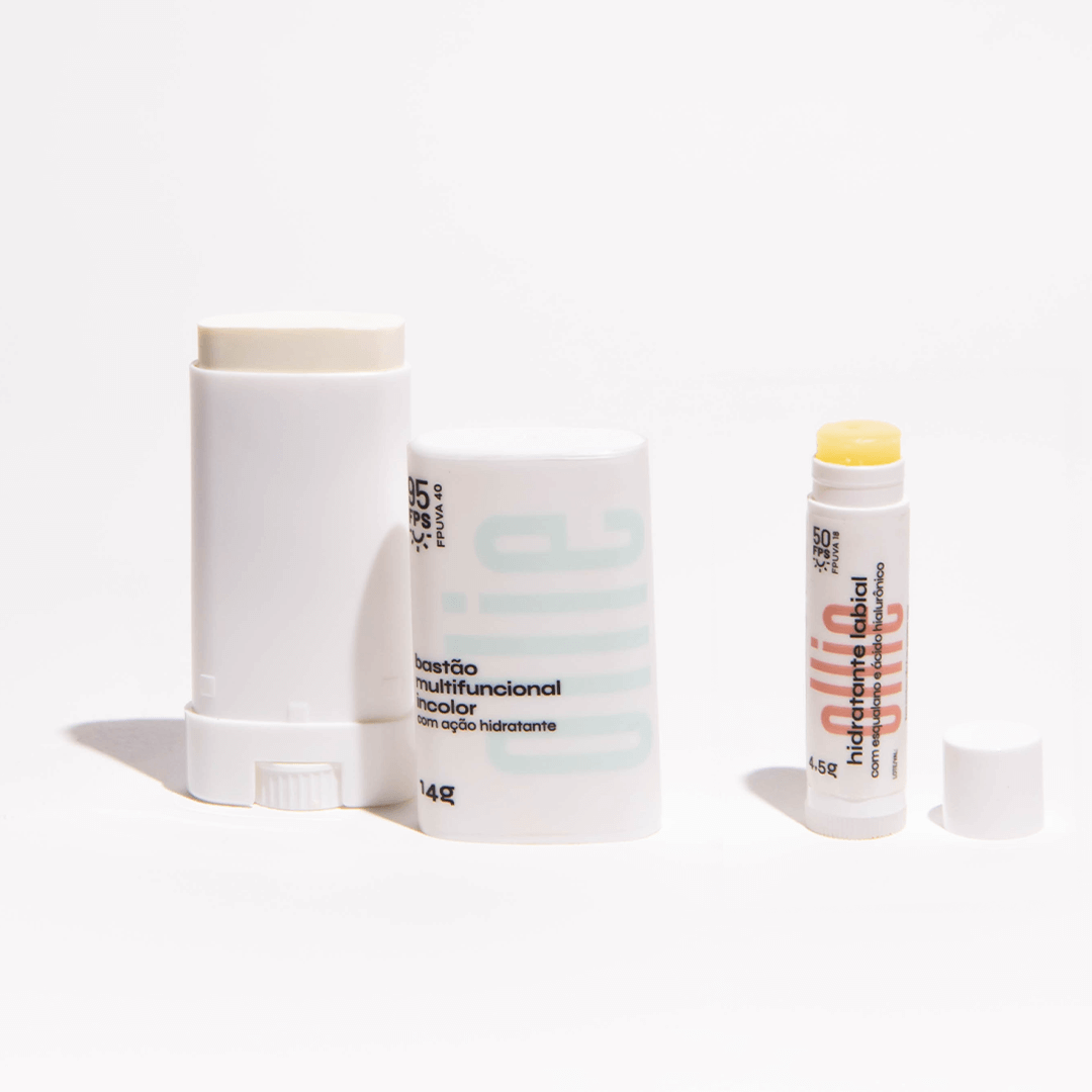 Kit Loucos por Esporte O Kit perfeito para quem não para! Com protetor solar FPS 95 e FPUVA 40, oferece alta proteção e resistência à água e suor para atividades físicas.