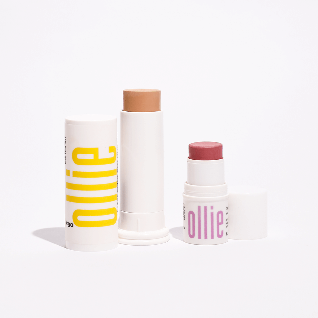 Kit Make Prática O kit make prática vem com Protetor Solar em Bastão com Cor e Bastão 3 em 1, ideal como blush, batom e sombra. Protege com FPS 95 para todos os tipos de pele.