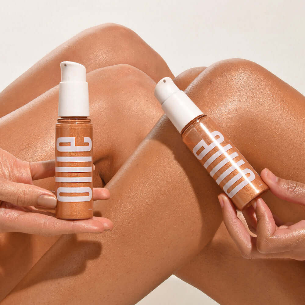 Glow Corporal FPS 40 Nosso Glow Corporal é um óleo iluminador corporal, com FPS 40 e FPUVA 20 que protege a pele dos raios solares e hidrata, deixando-a com aspecto saudável.